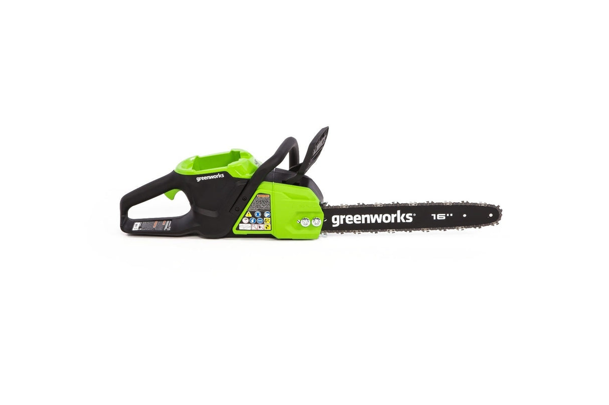 48V/24V Dual-Volt 16" Rear-Handle Chainsaw with 4Ah Battery and Charger | 48CS16